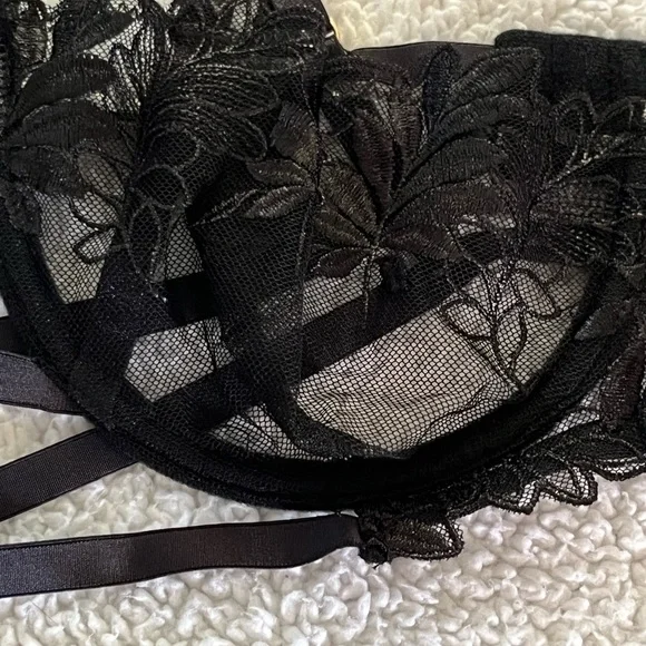 Sold- Bluebella for Victoria Secret Madeleine Black Underwire Bra - Picture 5 of 12